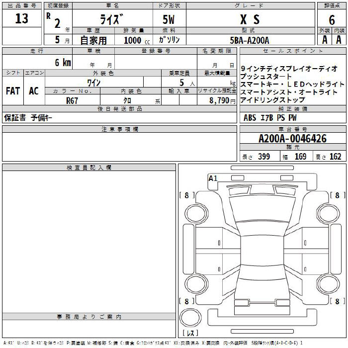 2020 Toyota Raize 1.0T Petrol